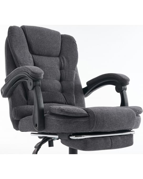 Кресло директора из ткани с высокой спинкой Boss Cotton