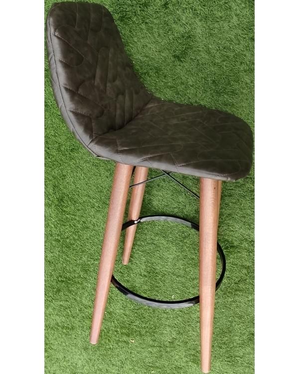 Барный стул из дерева и металла Diana