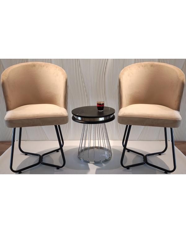 סט שולחן קפה וכסאות - Belika