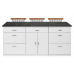 Кухонный остров с выдвижными ящиками - модель 805